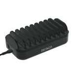 Deltaco USB ladestation, 20 W, samlet max 120 W - Sort