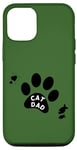 Coque pour iPhone 13 Cat Dad Simple Paw