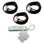 Miniled 1W 2700K Hawkled Kit 1-6 lampor (5 st lampor)