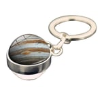 LPOQW Planet Keychain Elegant Moon Keyring Cartoon Ball Keyring for Women Men,Jupiter