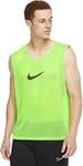 Nike Mens Training Football Bib Réservoir Homme, Action Green/(Black), FR : L (Taille Fabricant : L)