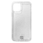 iPhone 12 Mini Joy Case Fleksibelt Plast Deksel med Glimmer - Gjennomsiktig / Sølv