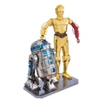 Metal Earth - Star Wars: C-3PO & R2-D2 Gåvobox Modellbyggsats i metall