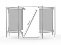 BERG Reservdel Favorit BERG SAFETY NET COMFORT - LOWER TUBE + SPRINGBRACKET