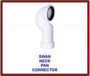 Swan Neck WC Pan Connector *DISPACTH SAME DAY * FREE DELIVERY *