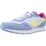 NIKE Md Valiant Sneaker, Cobalt Bliss Citron Tint Football Grey, 3 UK