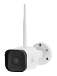 Deltaco Wi-Fi-kamera, udendørs IP65, 2MP, ONVIF, hvid