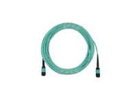 Kompatibel Corning J937512TE8-NB010F BlueOptics fiberoptisk trunkkabel, MTP/UPC til MTP/UPC, 3 meter, multimodus G50/125µm, OM3, innsettingstap: mindre enn 0,3dB, merkefiber, 3,0 mm LSZH aqua, 144 B , 1x MTP-kontakt uten pinne, 1x MTP-kontakt med pinne, inkl. Me (J937512TE8-NB010F-BO)