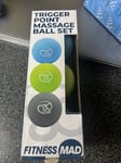 Fitness Mad Massage Ball Set New And In box
