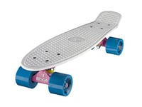Ridge Skateboards 22" Mini Cruiser Board, Mix It Up, Complet, fabriqué au Royaume-Uni, 55cm - Couleurs mélangées audacieuses
