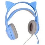 02 015 Gaming Over Ear Headset Cat Ear Gaming Headset Plug And Play