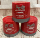 3x 150ml BRYLCREEM ORIGINAL LIGHT GLOSSY HOLD HAIR