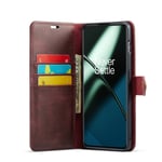 Lompakkokotelo DG-Ming 2i1 OnePlus 11 - Punainen