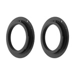 2pc Camera Body Adapter Ring Aluminum Alloy Mount Fit for Canon EOS Camera 350D