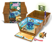 CRAYOLA - Washimals Ocean Glow Pets - Treasure Chest Set for Baby Coloring and Bathing Toy and Gift for Kids 3 Years