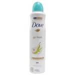 2 x Dove Go Fresh Pear & Aloe Vera Scent Antiperspirant Spray 250ml