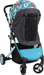 LittleLife Buggy & Pushchair Blackout Sun Shade With Double Door Opening, UV Protection Cover, Universal Fit