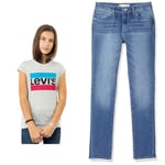 Levi's Kids LVG Sportswear Logo Tee and 711 Skinny Jean