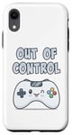 Coque pour iPhone XR Out of Control Kawaii Silly Controller Jeu vidéo Gamer