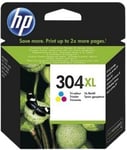 HP 304XL trefärgs original bläckpatron