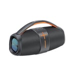 Enceinte Bluetooth Portable Puissante 10Wx2 Autonomie 5h Charge Type-C Orange YONIS