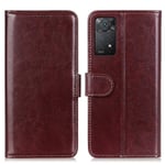 Xiaomi Redmi Note 11 Pro 5G Fodral Crazy Horse Brun