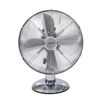 12" Chrome Electric Desk Fan