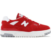 New Balance 550 Men's Sneakers Red BB550VND Suede Leather Shoes Leisure NEW
