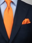 Orange slips & näsduk 100% siden