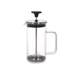 Glass 3 Cup Cafetiere Clear