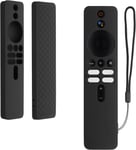 noir ¿¿tui Compatible avec Xiaomi TV Box S (2nd Gen) Coque - Coque t¿¿l¿¿commande TV en Silicone - Noir