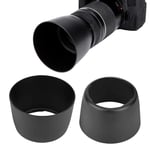 Yunir Lens Hood, ET-60 ABS Plastic Lens Hood for Canon EF-S 55-250mm f / 4-5.6 IS 90-300mm f / 4.5-5.6 75-300mm