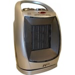 Chauffage radiateur céramique soufflant oscillant 1500W salle de bain chambre - WARM TECH