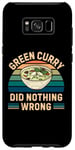 Coque pour Galaxy S8+ Curry vert rétro n'a rien mal - Nourriture au curry vert vintage