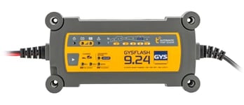GYS - GYSFLASH 9.24 - Chargeur/Maintien de Charge - Inverter - 230V - Livré avec Pinces de Connexion