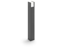 Philips 8720169278080, Utomhus Pelar-/Stolpbelysning, Antracit, Gjuten Aluminium, Ip44, Trädgård, Ii