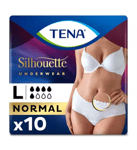 Tena Lady Silhouette Pants Normal Large - 6 Packs of 10 (Incontinence Pants)