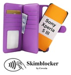 Skimblocker XL Magnet Fodral Sony Xperia 5 III (XQ-BQ52) (Lila)