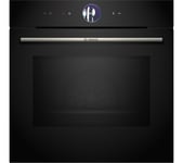 BOSCH Series 8 HMG7764B1B Electric Pyrolytic Smart Oven with Microwave - Black, Black