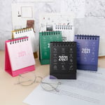 2021 Twelve Constellation Series Mini Desk Calendar Diy Portable Black