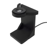 Kube3d Charging Stand Compatible with: Tag Heuer Connected Smart Watch (Generation 1, 2, 3) Charging Dock Charge Station Holder Night Stand – 3D Printed Plastic (Generation 3, 45mm, Black)