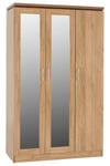 Charles 3 Door All Hanging Wardrobe