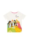Princess T-shirt Mulan Jasmine Cinderella Belle Tiana Aurora