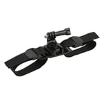 Action Camera Helmet Mount Strap Attachment With Bracket Adapter Base For He MPF