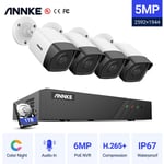 Sannce - 8CH système de vidéosurveillance sans fil nvr 1080P nvr Wifi ir-cut extérieur 8 pièces 1080P ai ip cctv caméra système de sécurité Kit de