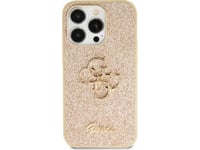 Guess Guhcn61hg4sgd Iphone 11 / Xr 6.1"Gold Hardcase Glitter Script Big 4G
