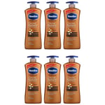 Vaseline Body Lotion Cocoa Radiant With Cocoa Butter Intensive Care 600ml