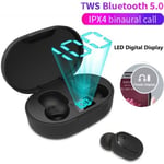 TWS Écouteur Sans Fil Pour Redmi Airdots Écouteurs LED Affichage Bluetooth V5.0 Casques Avec Micro Pour IPhone Huawei Samsung PK A6S