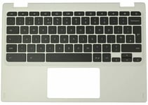 Acer Chromebook CB3-131 Palmrest Cover Keyboard UK White 6B.G85N7.014