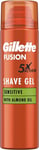Gillette Fusion 5 Ultra Sensitive Men's Shaving Gel 200 ml